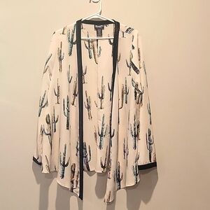 NWOT Wrangler Retro Size Medium Cactus Duster Jacket